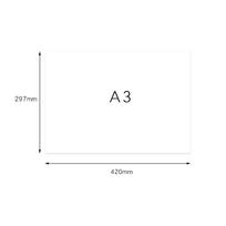 Ypač storas A4/A3 kaligrafijos ir tapybos popierius: Pusiau žalias/prinokęs, Suderinamas su rašaliniu ir lazeriniu spausdintuvu Ripe Paper (100 sheets) Non-Absorbent