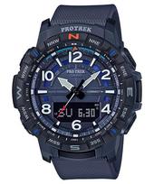 Casio Pro Trek Men's Resin 100M Water Resistant Digital Quartz Watch PRT-B50-2 mėlyna