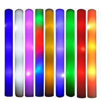 Colorful Sponge Luminous Foam Glow Stick red