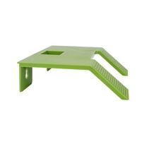 Double Ladder Turtle Basking Platform with Suction Cup Turtle Floating Ramp  Aquarium S žalia