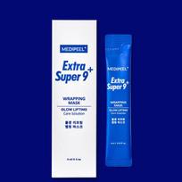 Medi-Peel Extra Super 9 Plus Švytinti Liftinguojanti Wrap kaukė 4 ml 4 pakuotės