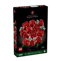 LEGO 10328 Bouquet of Roses Block Toys juoda/raudona