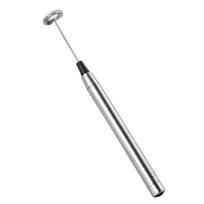 ZISIZ Stainless Steel Electric Milk Frother gray