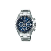 SEIKO Quartz Movement Stainless Steel Strap Watch Men's Watches Blue Dial SBTR011 Blue Dial gray