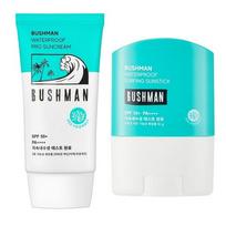 Bushman Waterproof Sun Cream 50g + Surfing Sun Stick 16g SPF50+PA++++ Set, 1 set blue