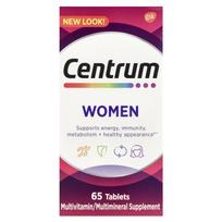 Centrum, moteriškas multivitaminas, 65 tabletės