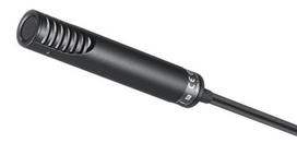 Sony ECM-MS2 Kompaktiškas stereo elektretinis kondensatorinis mikrofonas, XLR, Fantominis maitinimas, Su vėjo gaudytuvu juoda