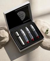 [Travalo] Klasikinis naujas nešiojamas purškiklis su siurbliuku kvepalams (ClassicEngineSet-2512) [A03]Titanium black