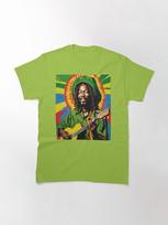 Peter Tosh  Peter Tosh: Vibrant Reggae Tribute  Classic T-Shirt L white
