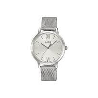 CASIO Moteriškas standartinės serijos baltas laikrodis LTP-E157M-7AEF LTP-E157M-7AEF Regular Watch Box white