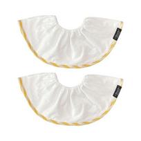 Sherinette Sherry Bib Rotating Bib Bib Rest Baby Rabbit 2pcs, Big Stripe Yellow white