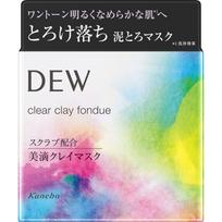 Kanebo DEW Clear Clay Fondue 90g Facial Cleanser (Other) Usage>-Approximately 2 cups (about 5cm in diameter) per use is the standard amount. After cle