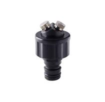 Green Life Mist, Heatstroke Prevention, Energy Saving, Simply Replaces the Hose Reel Nozzle, Perfect for Gardening and Leisure Activities, MS-01 black