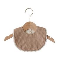 Billy Toddler Brownie Bib, Brown, 1 Piece, 1 Piece beige