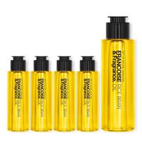 Natūralus ryžių sėlenų aliejus „Franceoise“, 100 ml, 5 pakeliai yellow