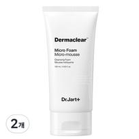 Dr. Jart Derma Clear Micro Foam Cleanser, 120ml, 2 units white