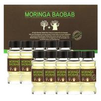 Visos Lady Moringa Baobab plaukų ampulės, 15 ml, 10 vnt. black