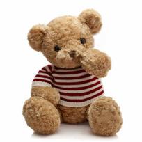 IKASA Stuffed Toy Large Bear Teddy Bear Animal Bear Plush Toy Pillow Fluffy Doll Brown 55cm