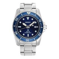 SEIKO prospex business casual solar movement Steel Strap men's watch blue dial SNE585P1 mėlyna