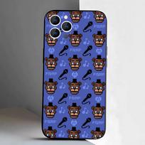 Five-Nights-At-Freddys F-Fnaf Phone Case For iPhone 17,16,15,14,13,12,11,Pro,XS,Max,XR,Plus,E,SE4,Mini Black Soft Cover iPhone11 black