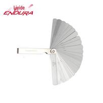 ENDURA 32-Piece Metric & Imperial Feeler Gauge Set white