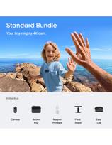 Insta360 GO 3S 4K veiksmo kamera STANDARD EDITION  MIDNIGHT BLACK 128GB