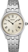 Seiko SEIKO Quartz Overseas Stainless Watch, Model, Steel, Gold, SWR069P1, Women's auksas