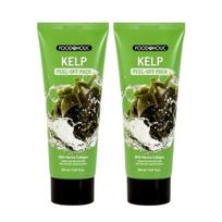(2 pieces) Foodaholic Collagen Peel Off Pack 150ml / Kelp [33309516], 2 pieces, 1 piece black