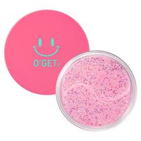 Oget Pink Collagen Hydrogel Eye Patch, 32 pieces, 1 piece pink