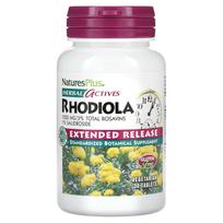 NaturesPlus, žolinis aktyvus, rožinė radiola, ilgalaikis įsisavinimas į organizmą, 1000 mg, 30 daržovių tablečių