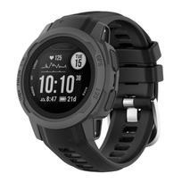 Garmin Instinct 2S silikoninė laikrodžio apyrankė For Garmin Instinct 2S juoda