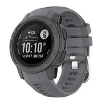 Garmin Instinct 2S silikoninė laikrodžio apyrankė For Garmin Instinct 2S tamsiai pilka spalva