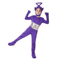 Animacinių filmukų Teletabiai Vaikų laidos Kostiumai Helovino Karnavalo Cosplay Šventės Kostiumai Vaikams 150cm violetinė