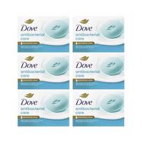Dove Antibakterinis grožio muilas, 90g kiekvienas, 6 vnt. pakuotė 90g - 6 ea white