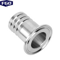 FGO 304 Stainless Steel Sanitary Quick Clamp Barb Fitting