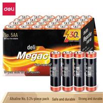 Deli 18503 Alkaline AA Batteries (4-Pack)