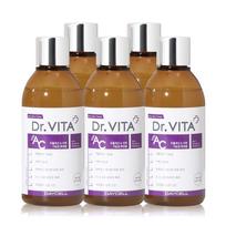 Dr. Vita freckles, blemishes, whitening, wrinkles intensive care, hypoallergenic vitamin AC skin toner, 5 packs, 200ml brown