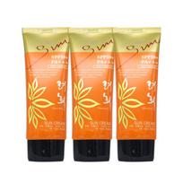 White Oksaeng Ryeo Hee-ae Premium Sun Cream (SPF50+/PA+++), 3 packs, 60ml beige