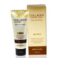 Blackhead removal gold collagen peel off dead skin cells sebum blackhead removal pack exfoliation sebum removal waste removal nose sebum, 1 piece beige
