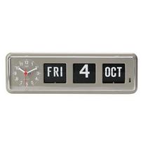 TWEMCO Kalendoriaus laikrodis TWEMCO CALENDAR CLOCK [Pilkas] #BQ-38 pilka spalva