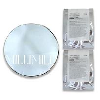 Milli Milli two-tone over king sun cushion, 1 main product 25g + 2 refills 25g, 1 unit white