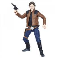 Žvaigždžių karai Juodoji serija 6 colių figūrėlė Han Solo (Hanas Solo) dažytas judinamas paveikslėlis brown