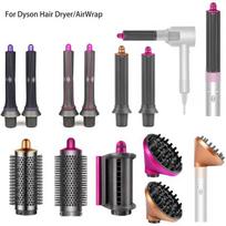 Suderinamas su Dyson plaukų džiovintuvu antgalis HD08 serijai ir HS01/05 AirWrap garbanojimo priedas Automatinis difuzorius Stiliaus įrankis 16 aw38mm GoldB