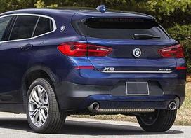 BMW X2 2017+ CHROME juostelė, padengta chromu ant liuko