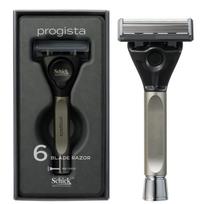 Schick progista shaver holder razor shaving 6-blade (with blade) men's sidabras