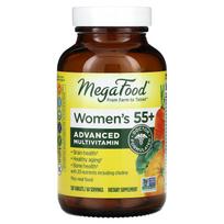 MegaFood, for women over 55, advanced multivitamin, 120 tablets
