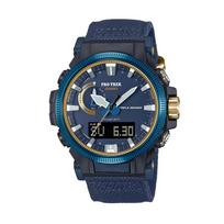 CASIO Unisex PRO TREK Mėlynas laikrodis PRW-61SS-2 PRW-61SS-2 Blue Dial blue