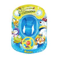 Pororo car cushion walker tube, Korean toys blue