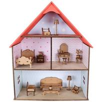 B tipo mini baldų rinkinys miniatiūrinis DIY korėjietiškas 3D dėlionė white