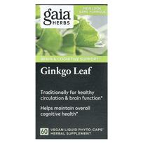 Gaia Herbs, Ginkgo Biloba, 60 Veggie Liquid Phyto Caps